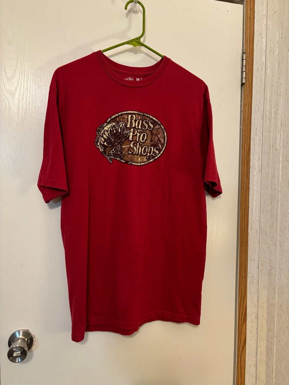 Bass Pro Shops Red Short Sleeve Logo Tee